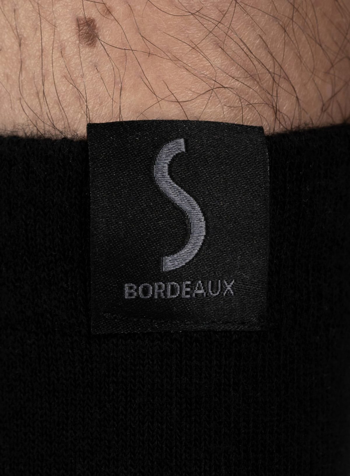 Etiquette des sous-vêtements de la marque S BORDEAUX